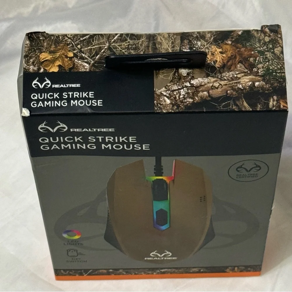 Realtree gaming mouse LED